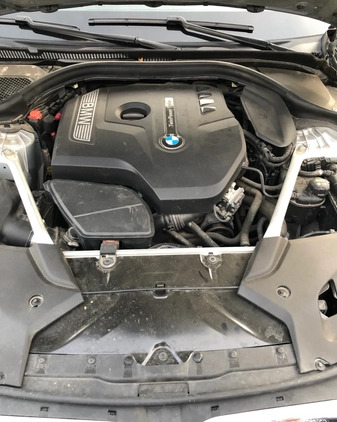 BMW Seria 5 cena 160000 przebieg: 37520, rok produkcji 2019 z Międzyrzecz małe 301